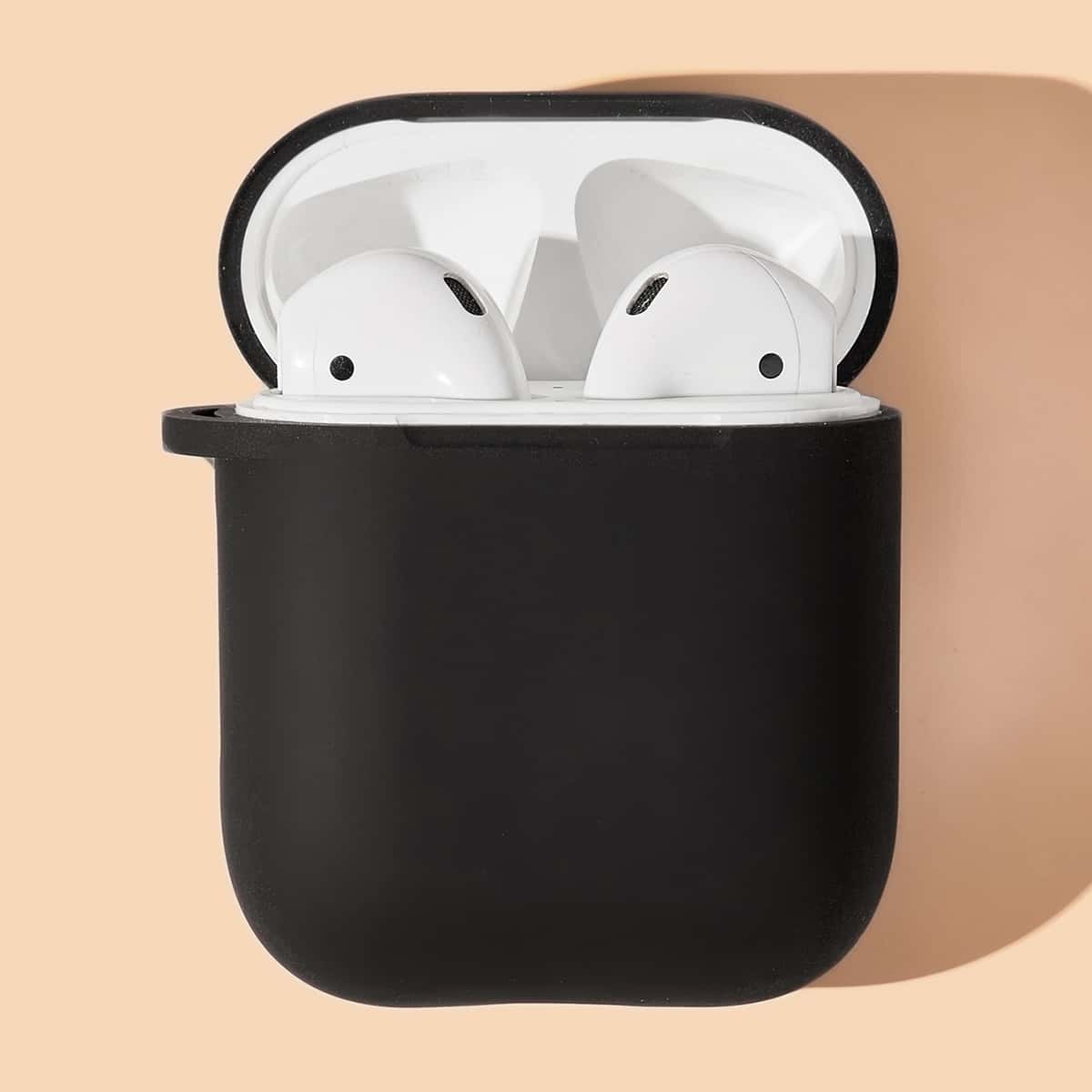 

Solid AirPods Case, Black
