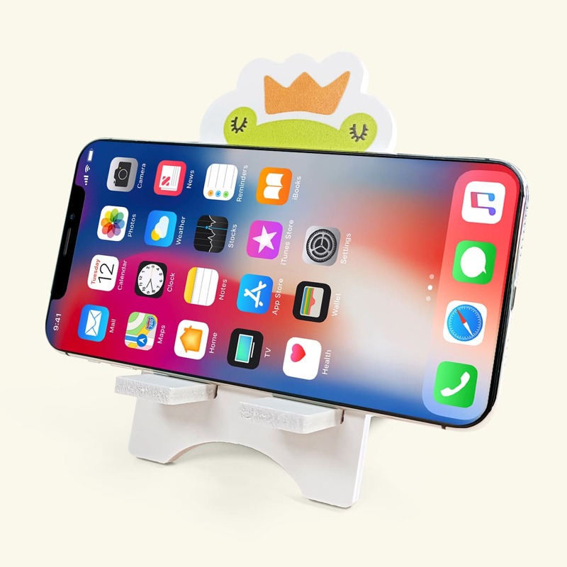 

Cartoon Graphic Desktop Phone Holder, Multicolor