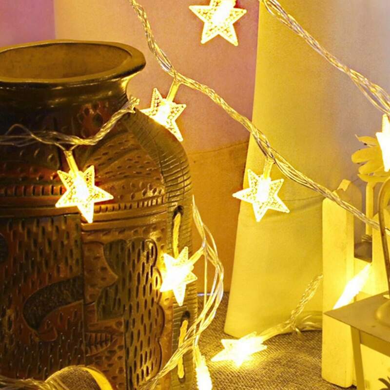 

2M Star Bulb String Light, Yellow