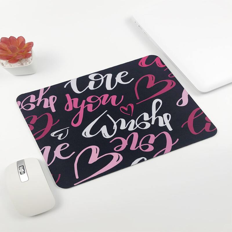 

Letter Graphic Mouse Pad, Multicolor