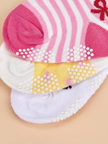 6pairs Baby Cartoon Graphic Socks - Multicolor - View 3