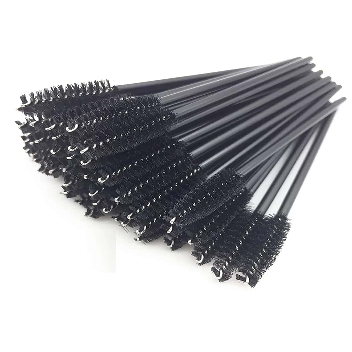

50pcs Eyelash Brush, Black