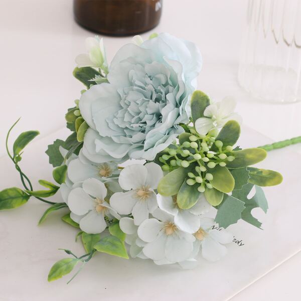 

1bundle Artificial Flower, Blue