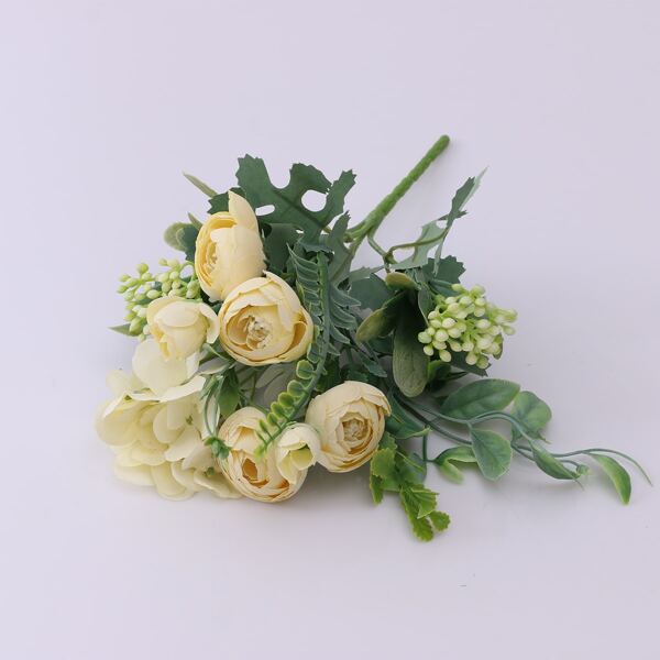 

1pc Artificial Flower, Yellow