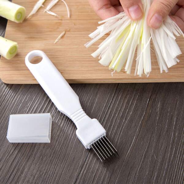 

1pc Multifunction Scallion Cutter, White