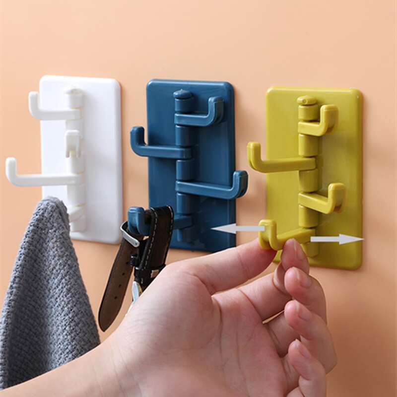 

1pc Random Rotatable Storage Hook, Multicolor