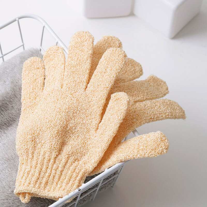

1pc Exfoliating Bath Glove, Yellow