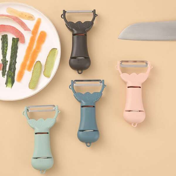 

1pc Multifunction Random Color Peeler, Multicolor