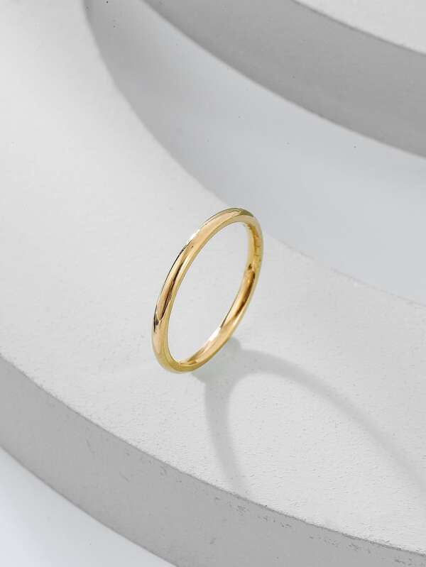 金屬簡約戒指