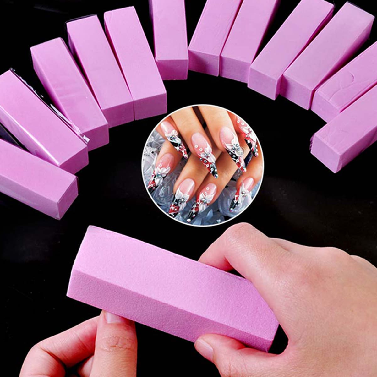 

2pcs Random Nail File, Multicolor