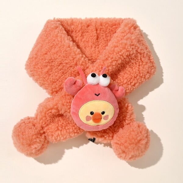 

Toddler Girls Cartoon Animal Scarf, Multicolor