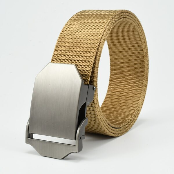 

Men Plain Tape Belt, Brown