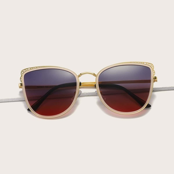 

Tinted Lens Cat Eye Sunglasses