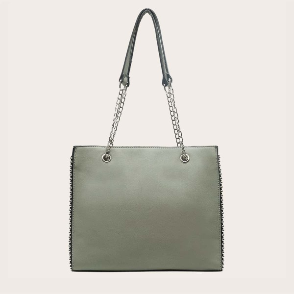

Minimalist Tote Bag, Green