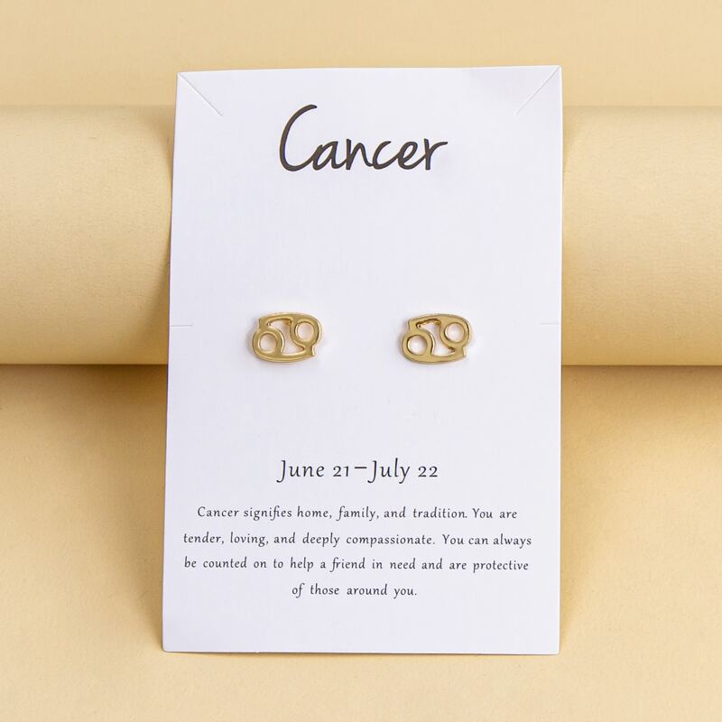 

Constellation Stud Earrings, Gold