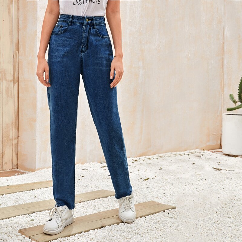 

High Waist Dark Wash Jeans