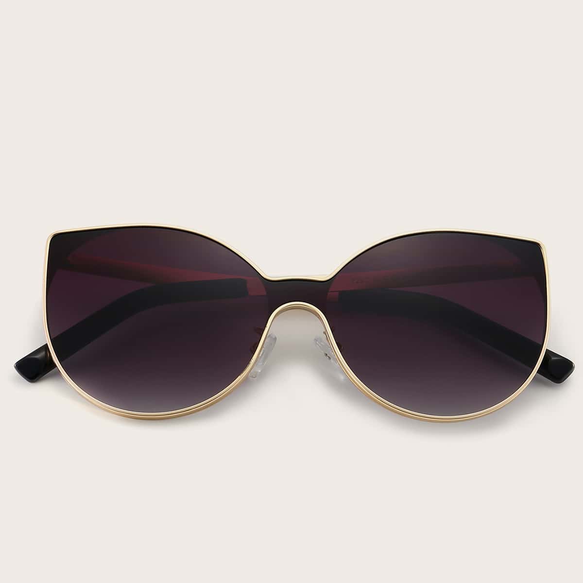 

Metal Frame Cat Eye Sunglasses