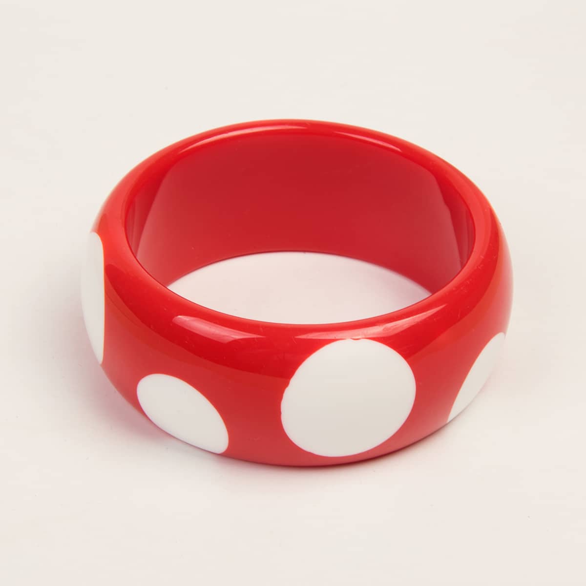 

Two Tone Bangle, Red