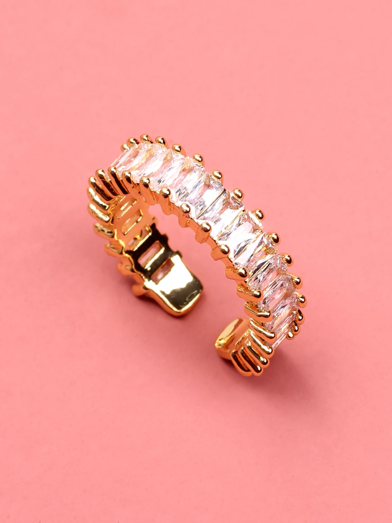 Rhinestone decor ring