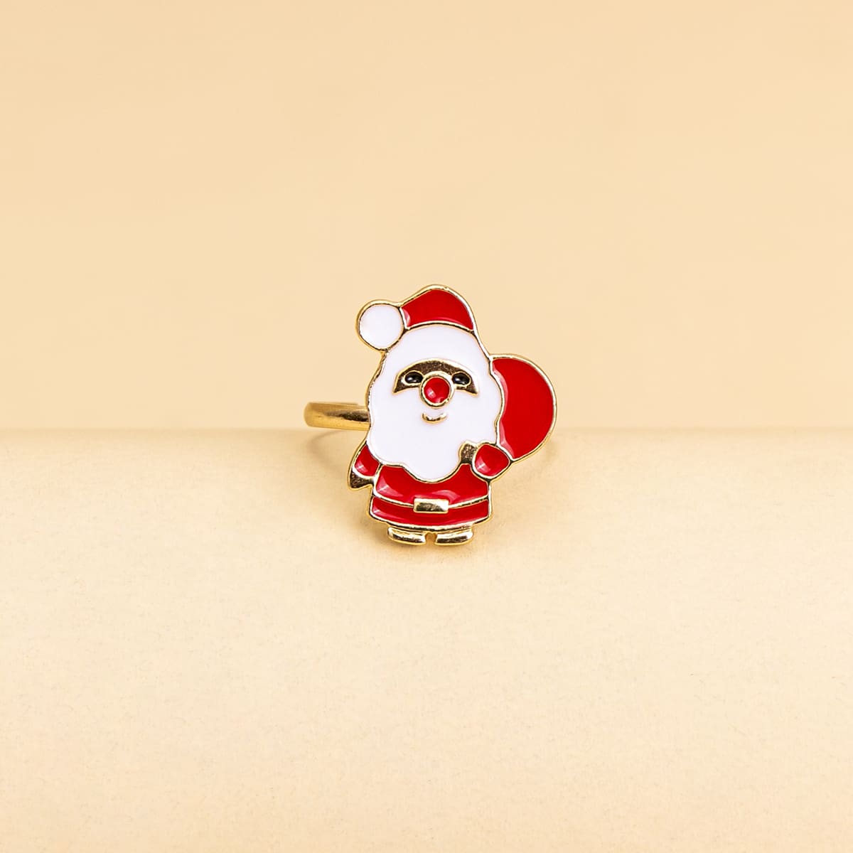 

Christmas Cartoon Ring, Multicolor