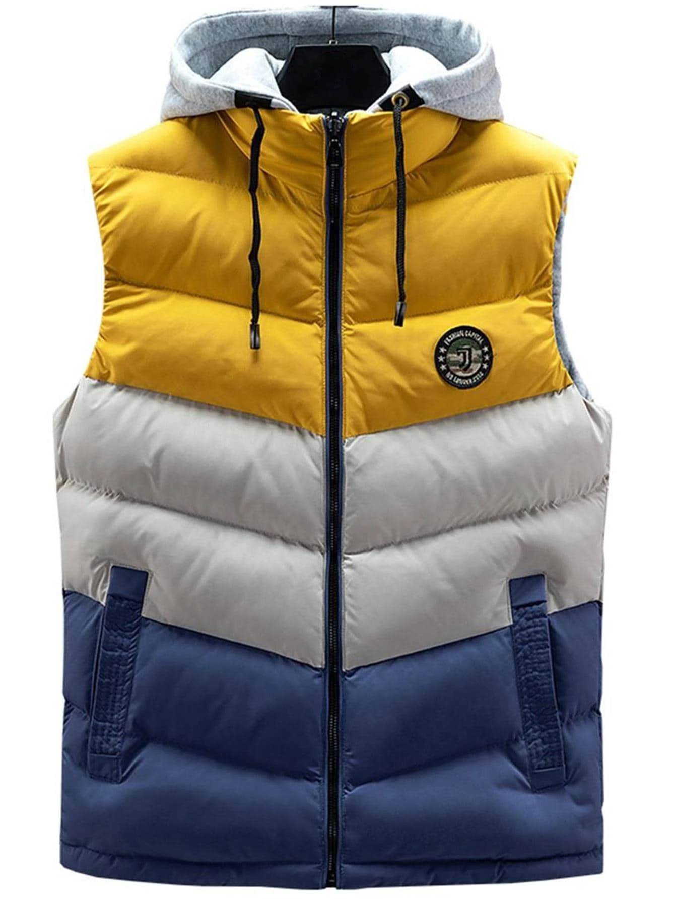 Doudoune sans manche couleur Clearance