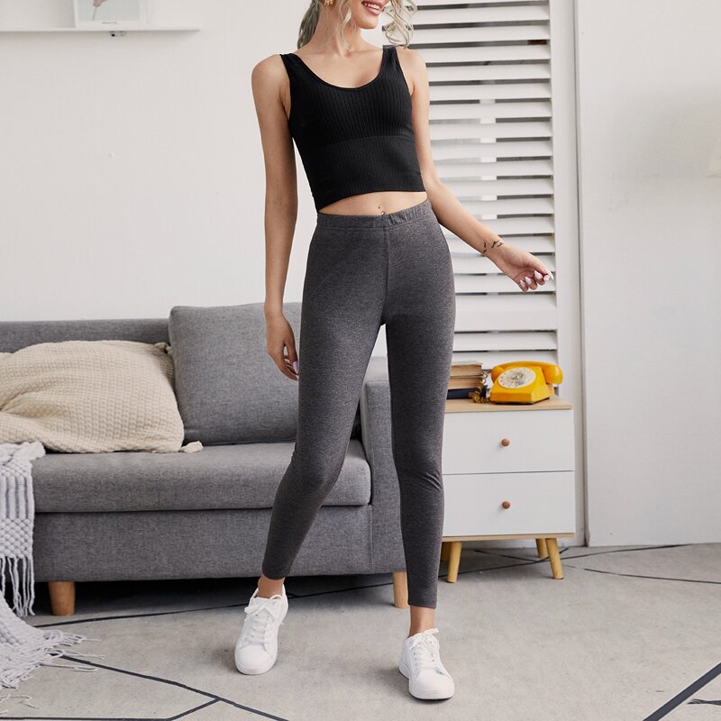 

Ribbed Tank Top, Black