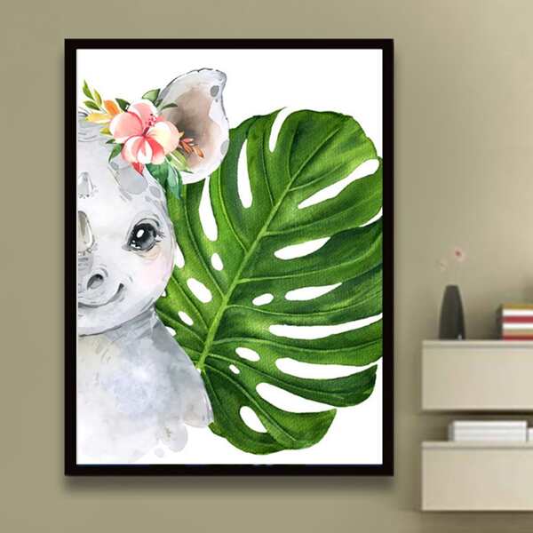

Cartoon Graphic Diamond Painting Without Frame, Multicolor