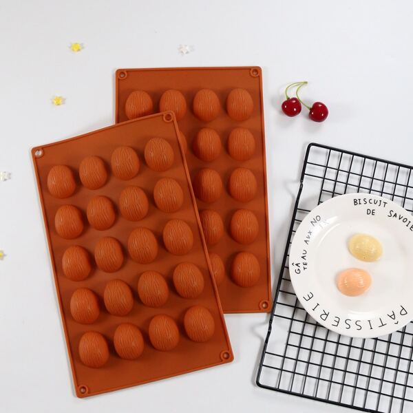 

1pc Chocolate Baking Mold, Brown