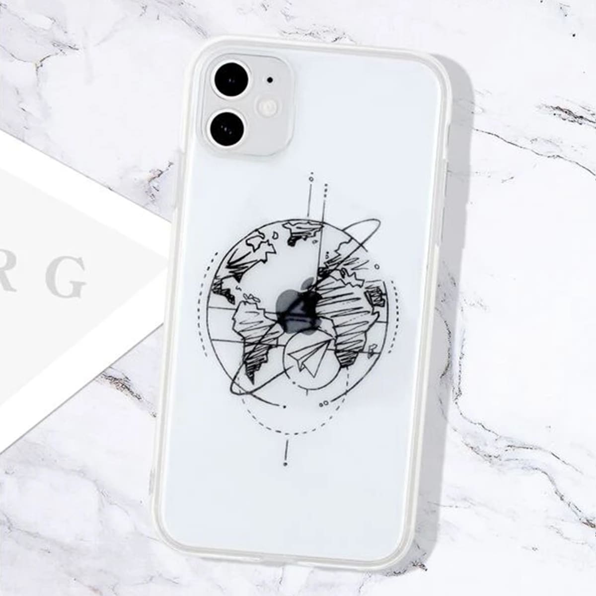 

Map Clear iPhone Case