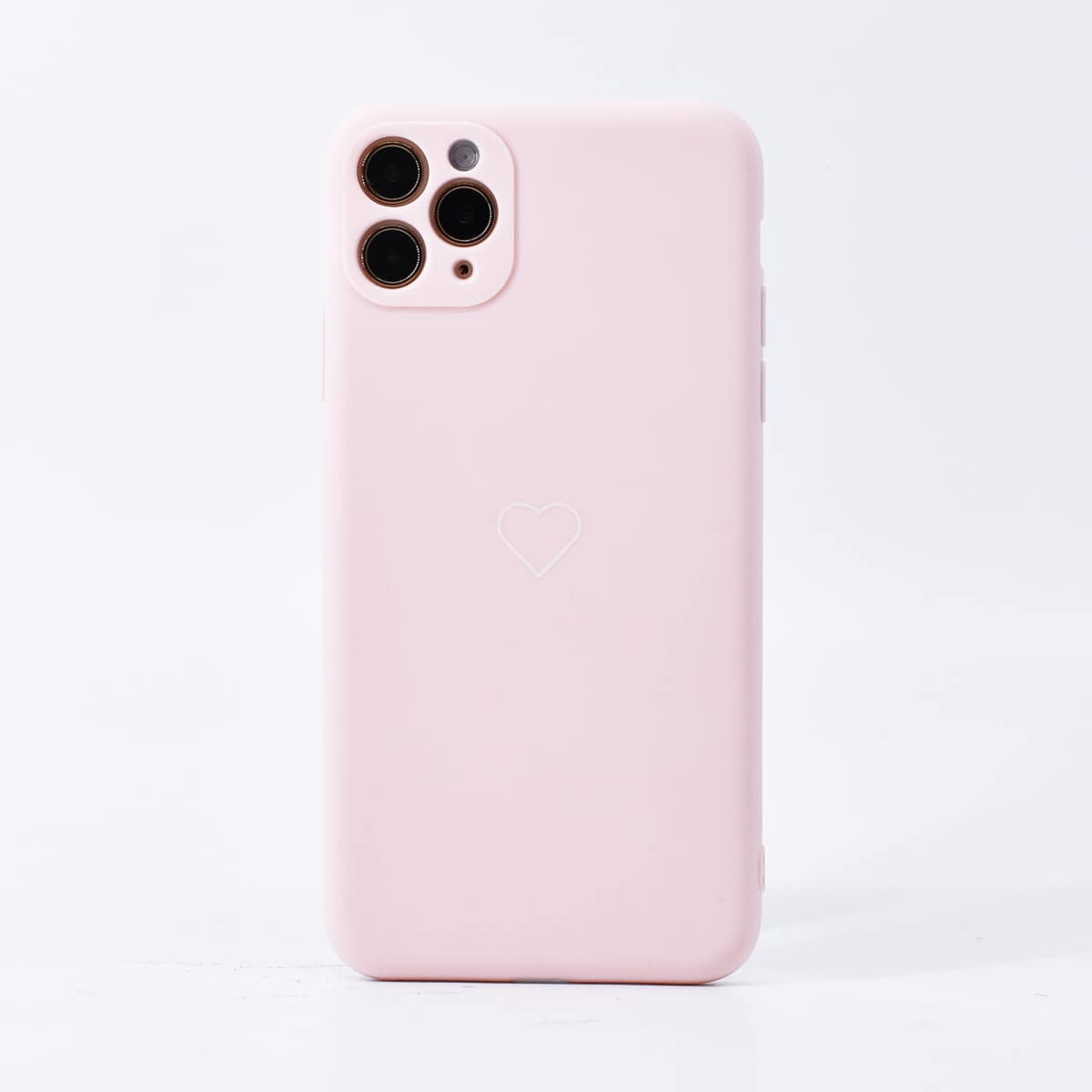 

Heart Print iPhone Case, Pink