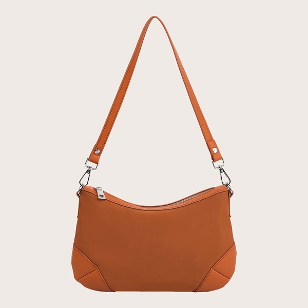 

Minimalist Baguette Bag, Brown