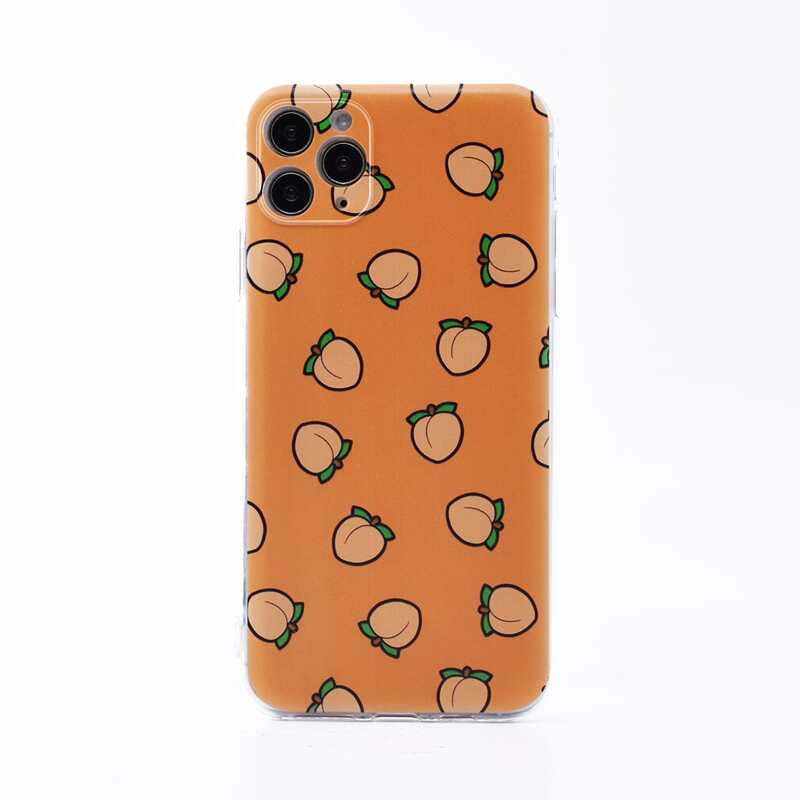 

Peach Print iPhone Case, Multicolor