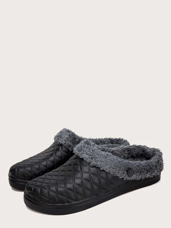 quilted slippers