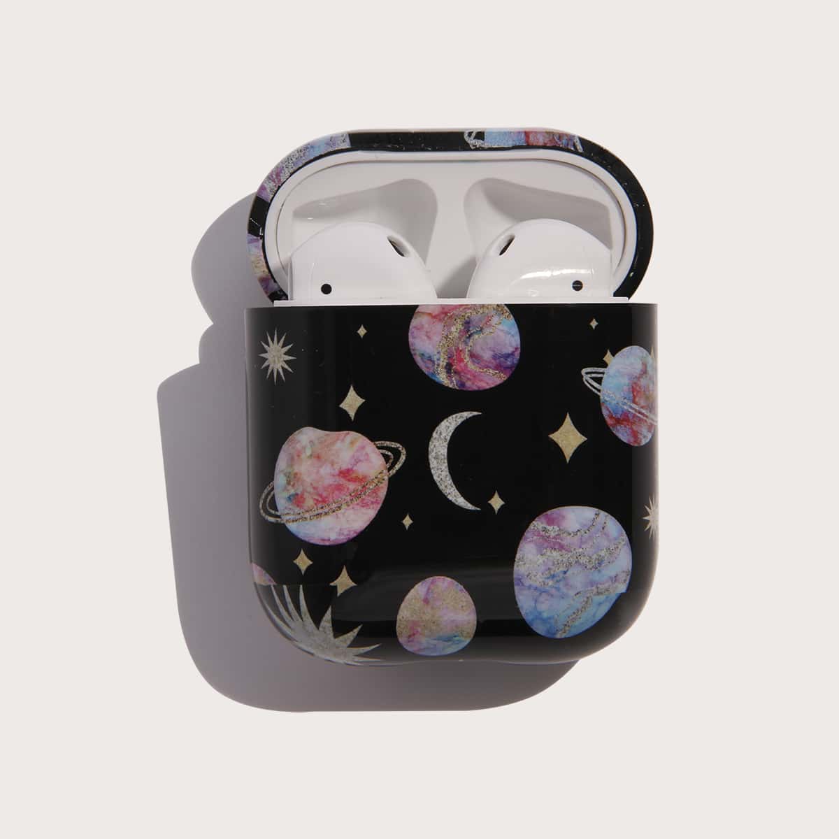 

Planet Pattern Airpods Case, Multicolor