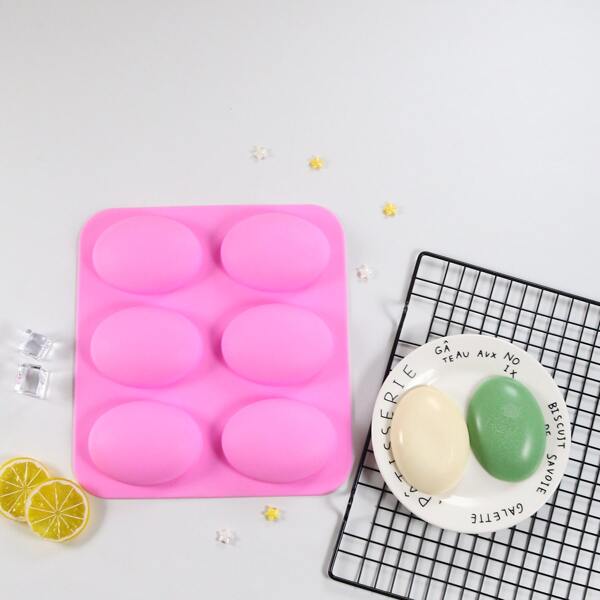 

1pc Silicone Baking Mold, Pink