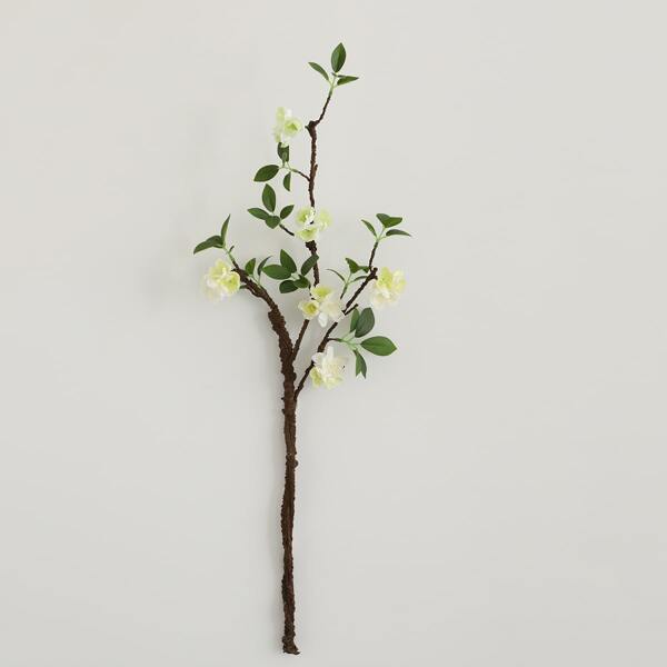 

1 Branch Artificial Plum Blossom, White