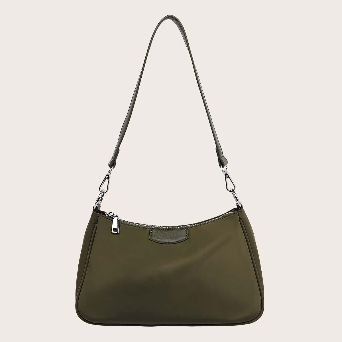 

Minimalist Baguette Bag, Green