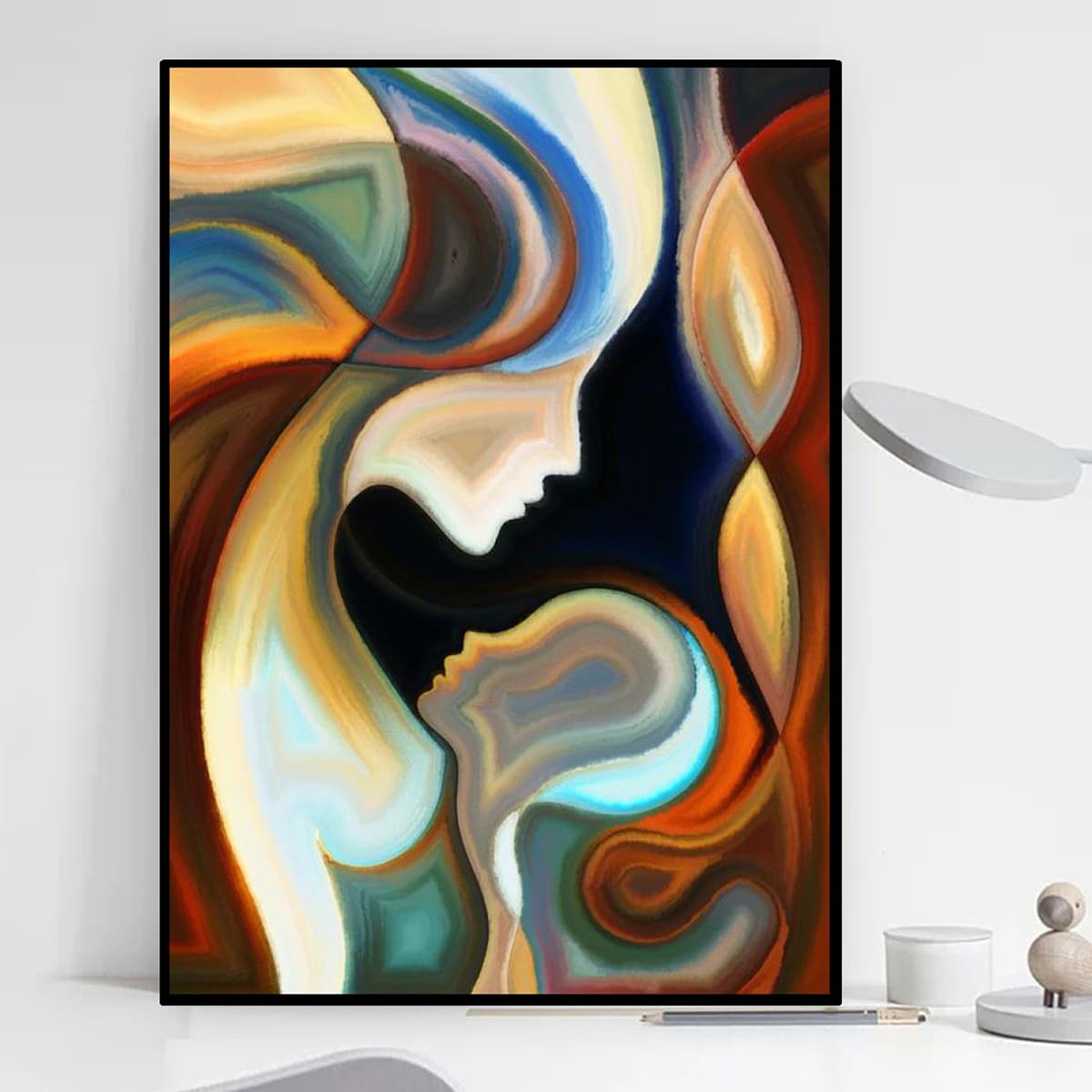 

Abstract Pattern DIY Diamond Painting Without Frame, Multicolor
