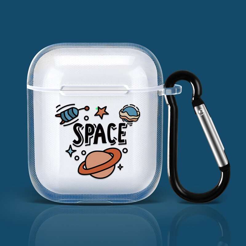 

Planet Clear Airpods Case