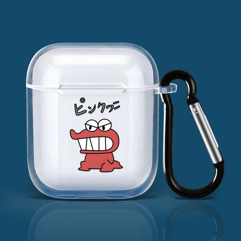 

Cartoon Graphic Clear Airpods Case