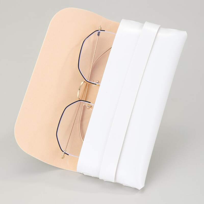 

Solid Glasses Case, White