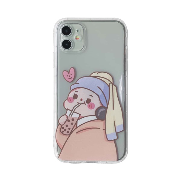 

Cartoon Graphic iPhone Case, Multicolor