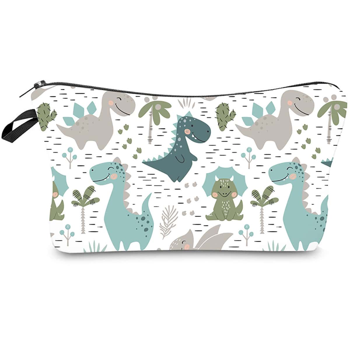 

1pc Dinosaur Print Pencil Bag, Multicolor