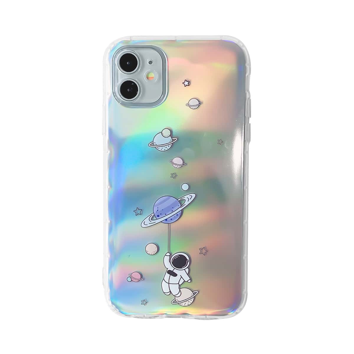 

Astronaut Laser iPhone Case, Multicolor
