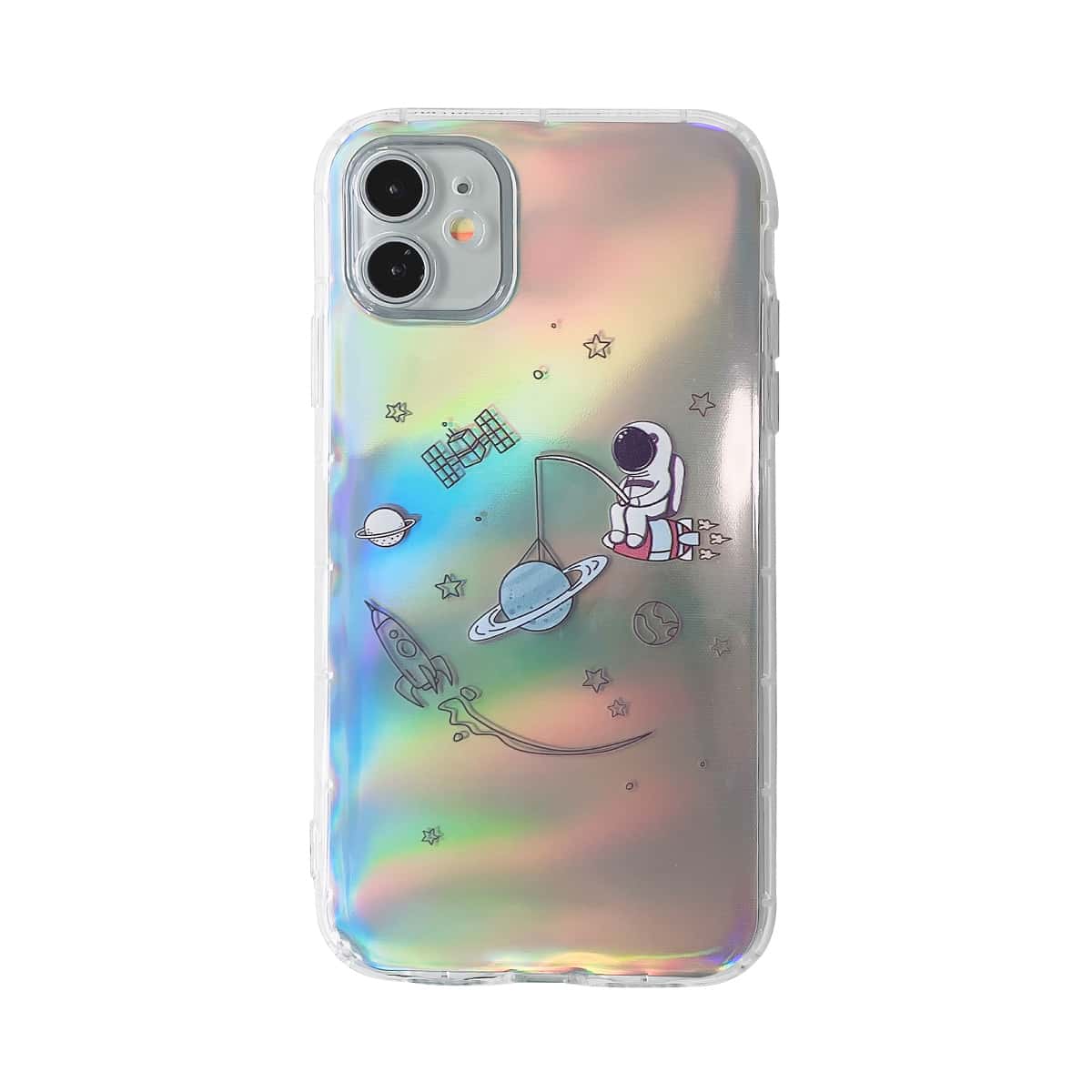 

Astronaut Laser iPhone Case, Multicolor
