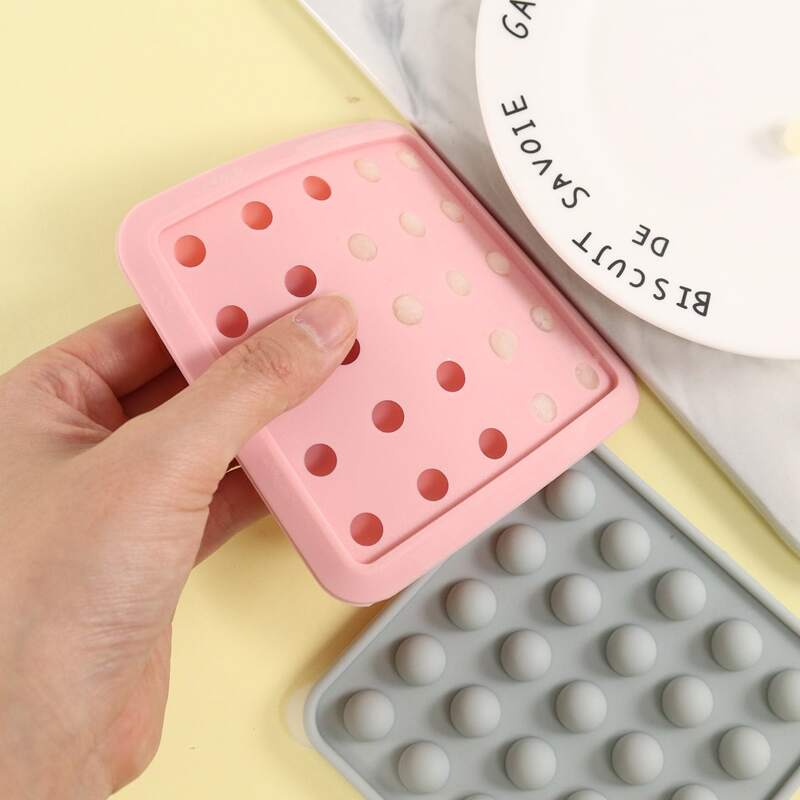 

1pc Random Color 25 Hole Chocolate Mold, Multicolor