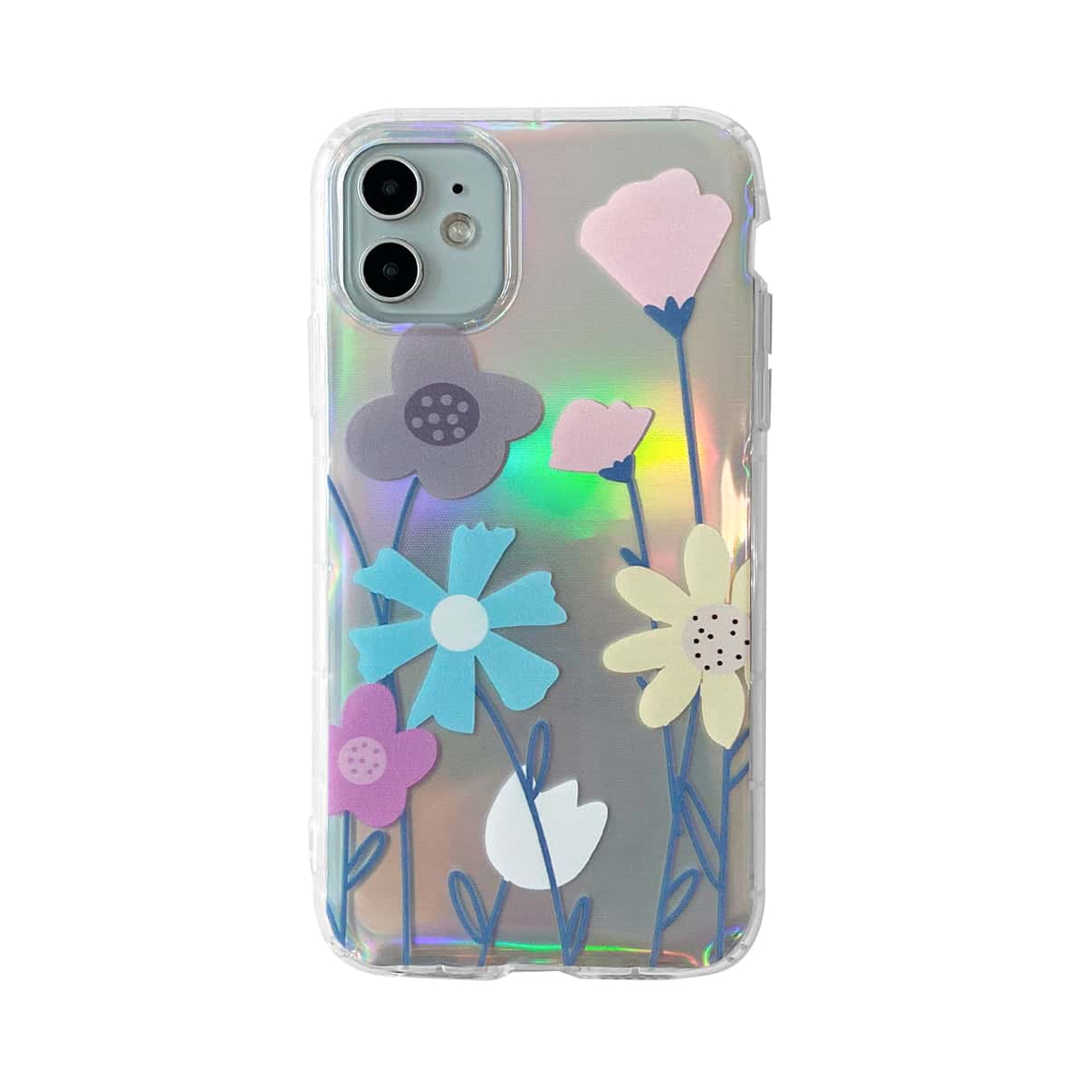 

Flower Pattern Laser iPhone Case, Multicolor