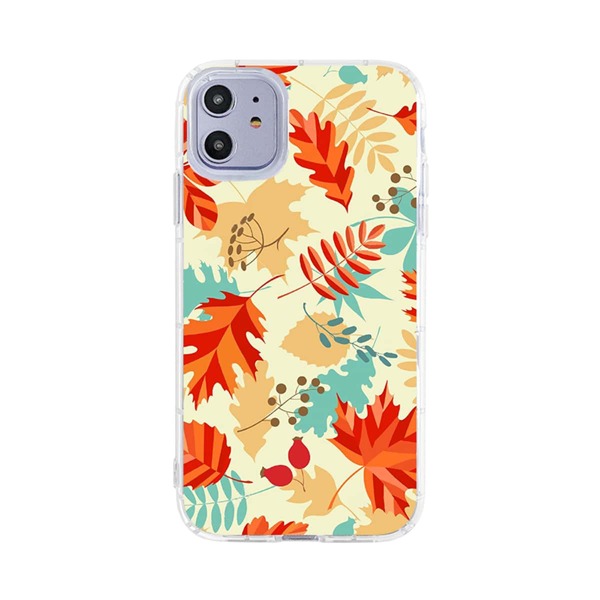 

Leaf Print iPhone Case, Multicolor