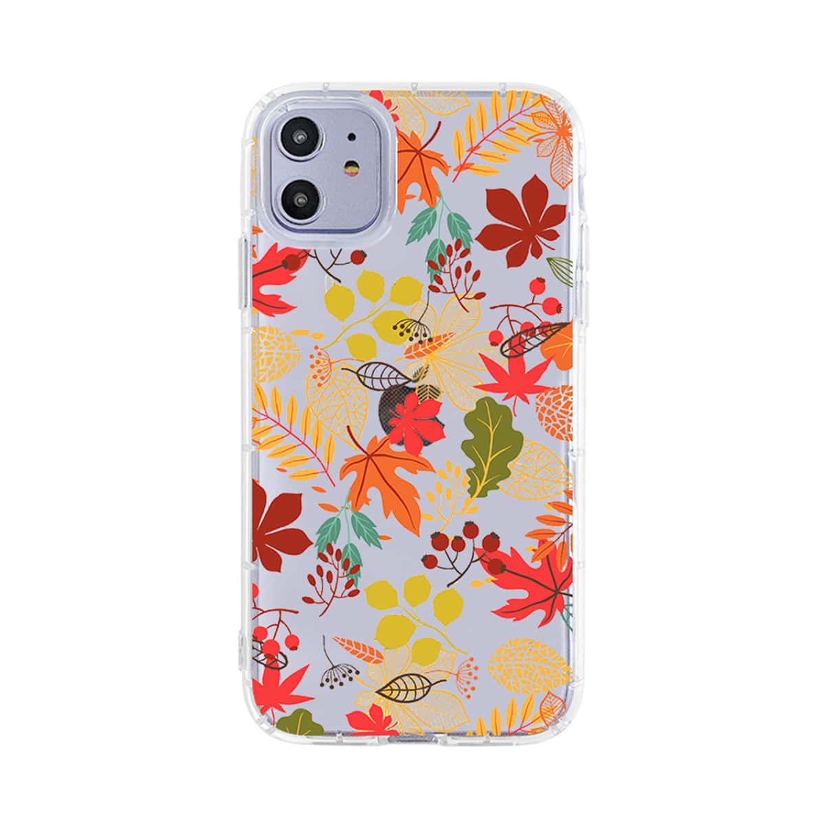 

Leaf Print iPhone Case, Multicolor