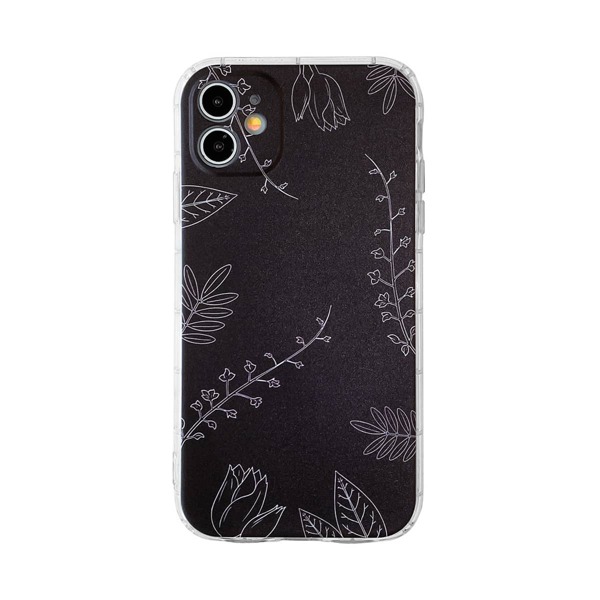 

Чехол для iPhone с графическим принтом, Чёрный